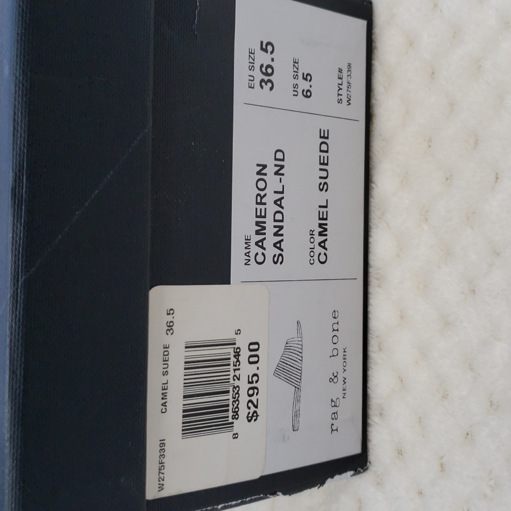 **HP**NIB rag & bone Cameron Slide Sandals - Picture 10 of 12